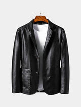 Oscar - Brown Leather Jacket