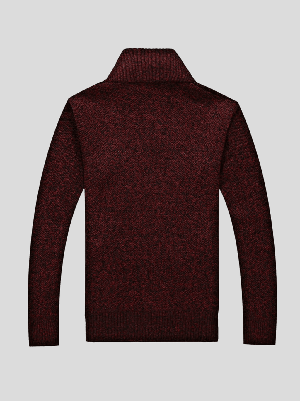 Seth - Zip-Up Knit Cardigan