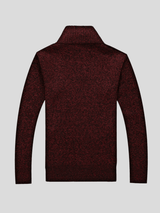 Seth - Zip-Up Knit Cardigan