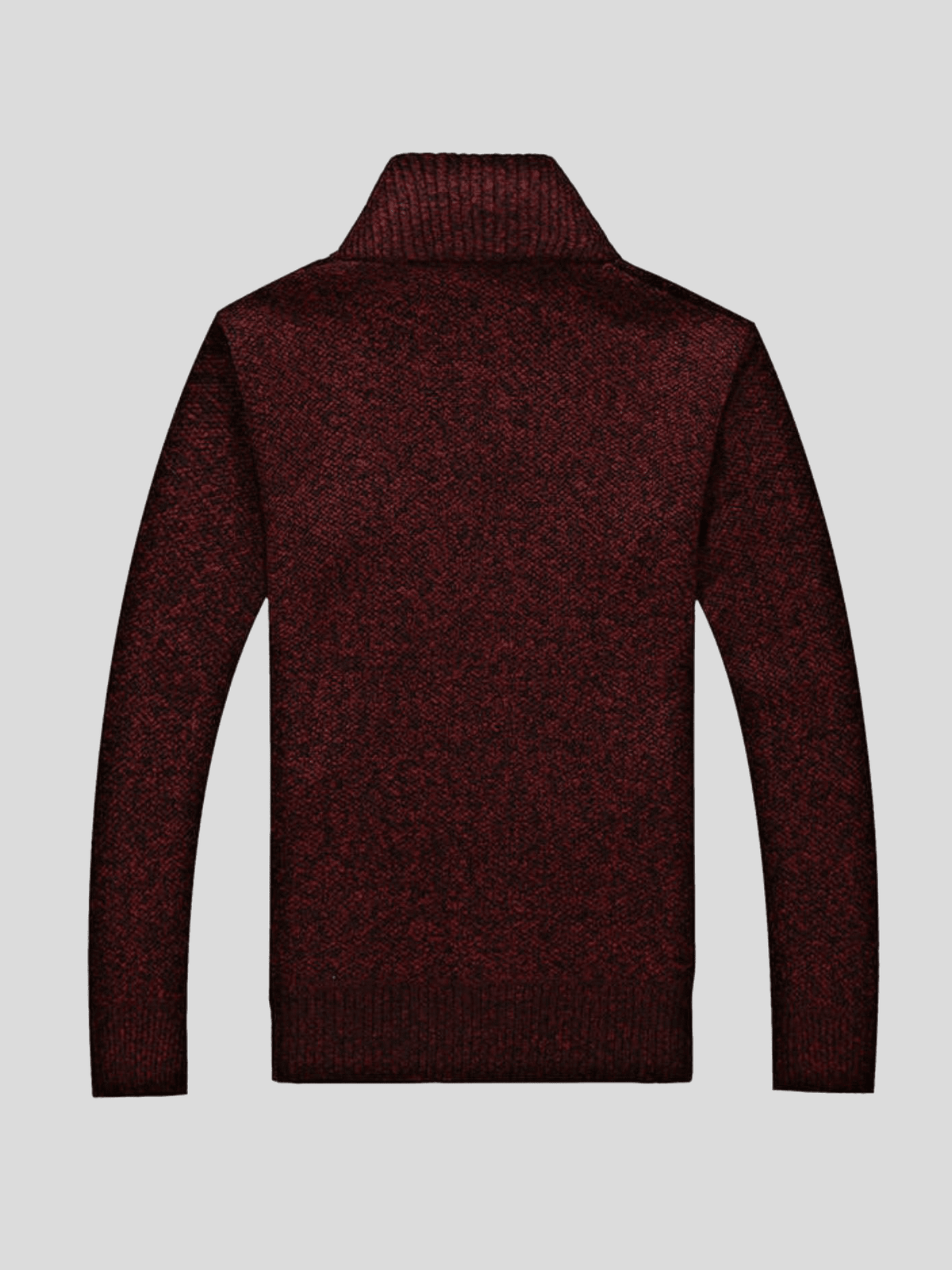 Seth - Zip-Up Knit Cardigan