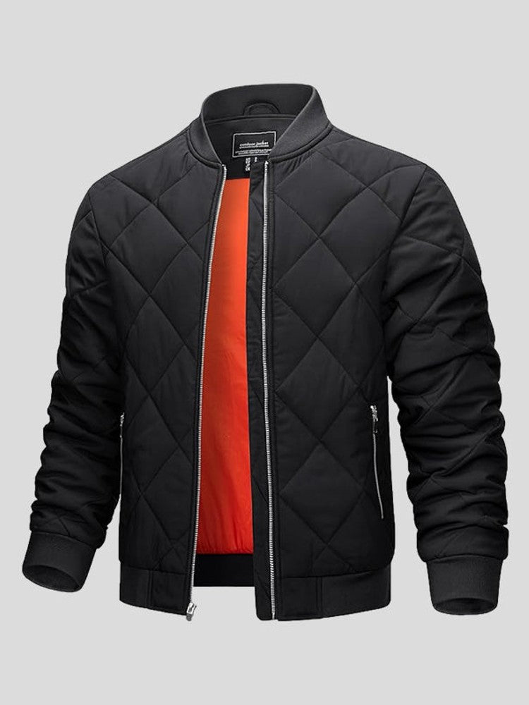 Tobias - Smart Lined Bomber Jacket