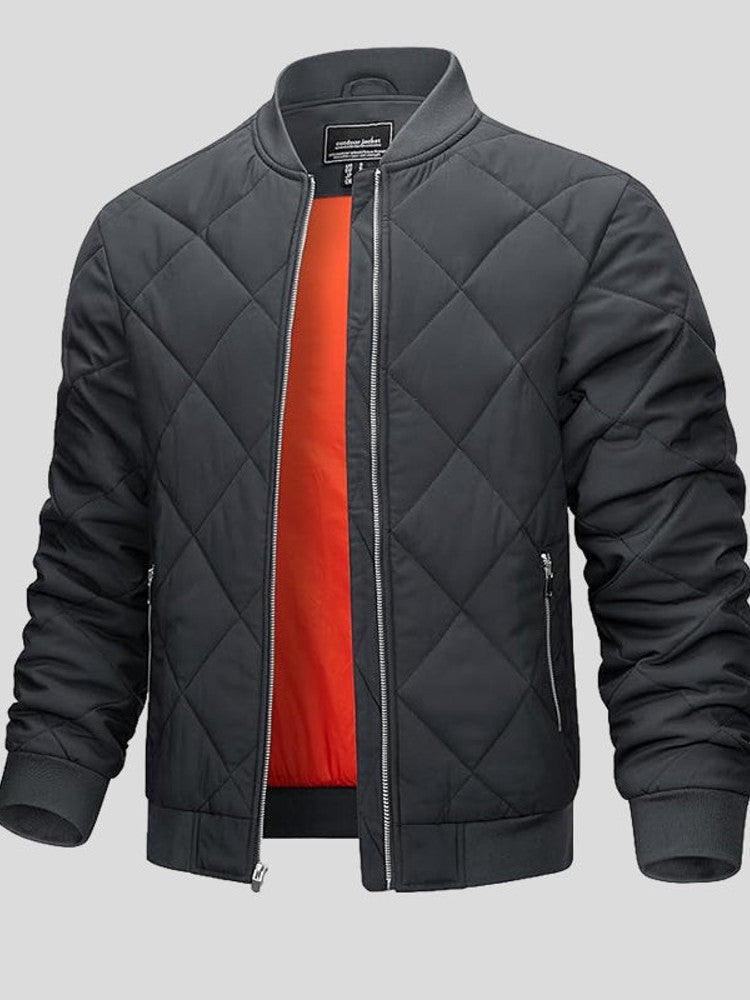 Tobias - Smart Lined Bomber Jacket