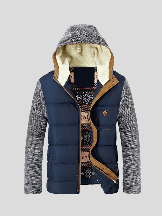 Cedric - Navy Quilted Vest