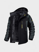 Colin - Green Hooded Outdoor Jacket