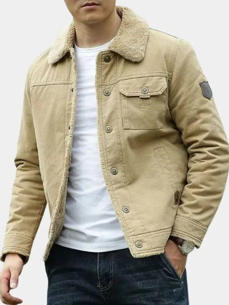 Marcus - Olive Pilot Jacket