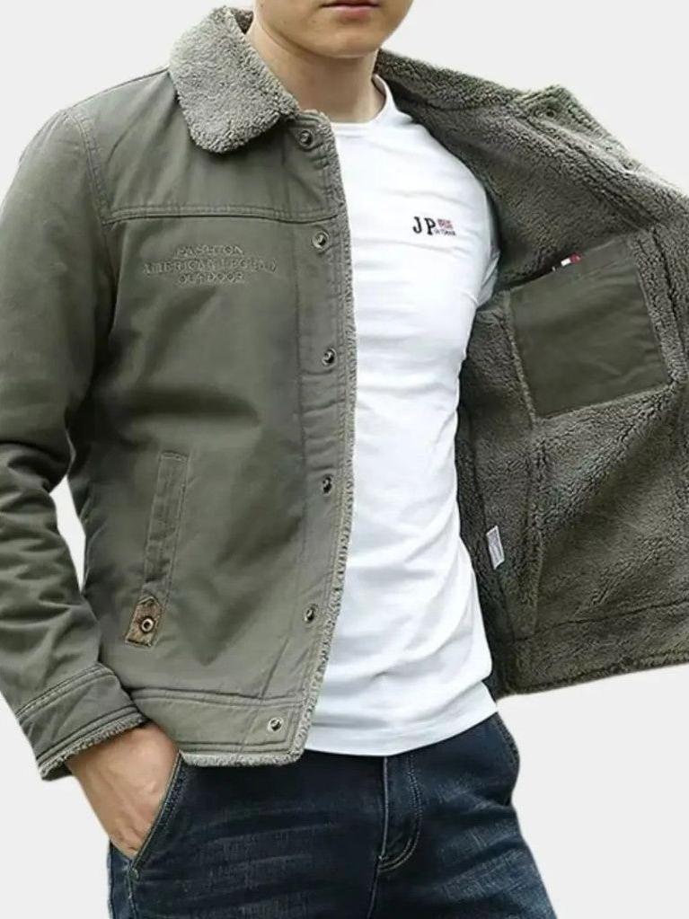 Marcus - Olive Pilot Jacket