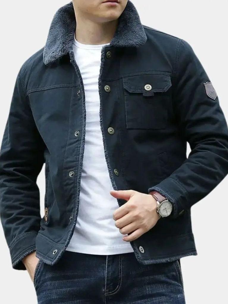 Marcus - Olive Pilot Jacket