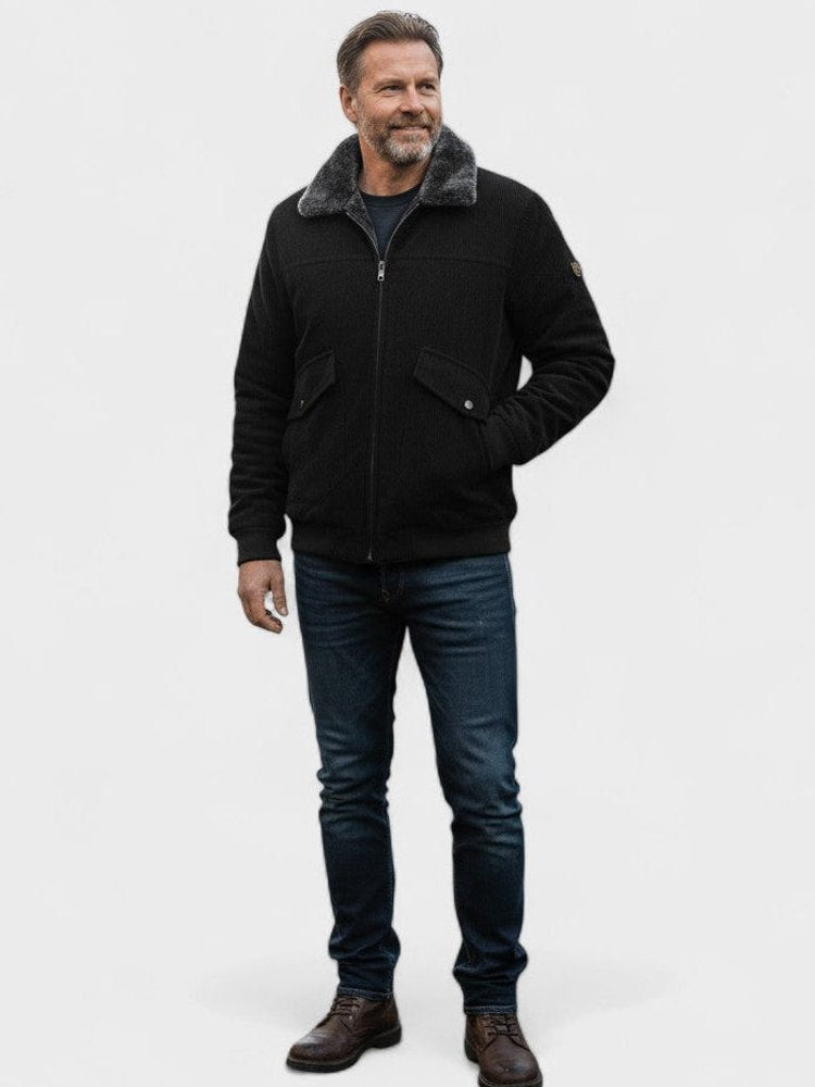 Nathaniel - Zip-Up Bomber Jacket