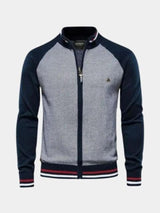 Peter - Zip-Up Knit Cardigan