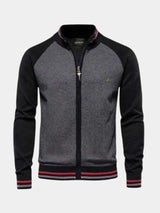 Peter - Zip-Up Knit Cardigan