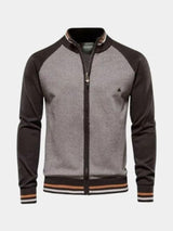 Peter - Zip-Up Knit Cardigan