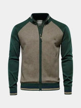 Peter - Zip-Up Knit Cardigan