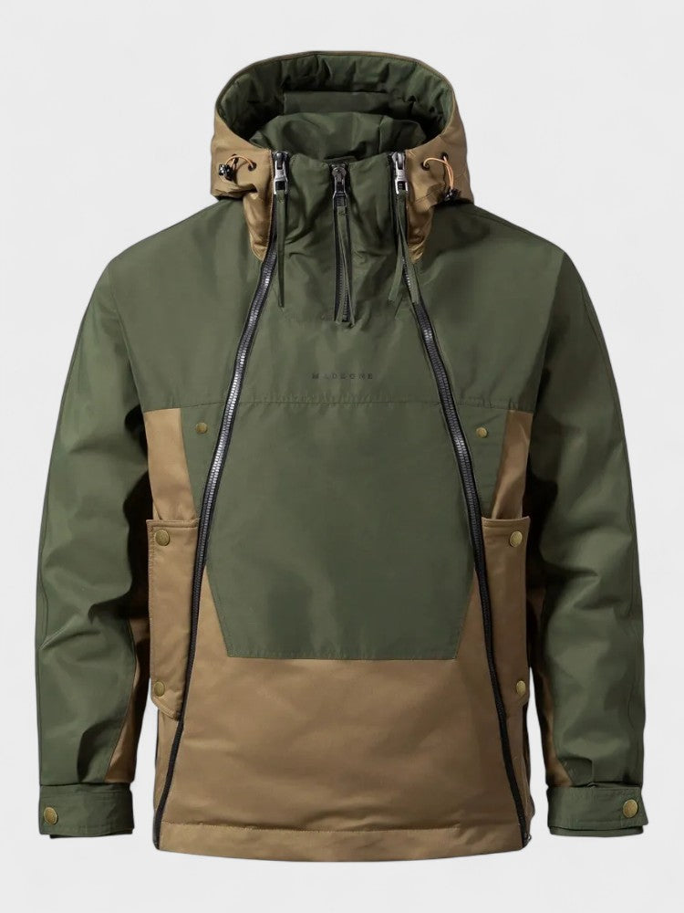 Ludovic - Grey Hooded Winter Anorak