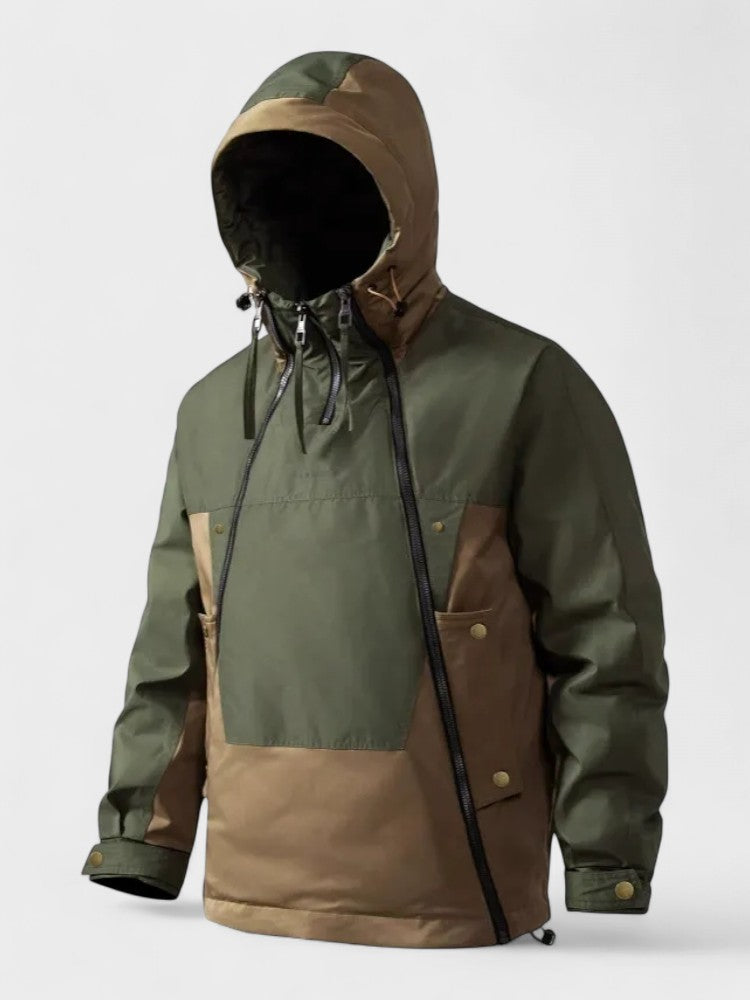 Ludovic - Grey Hooded Winter Anorak
