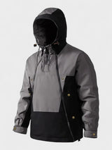 Ludovic - Grey Hooded Winter Anorak