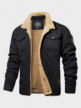 Marcel - Black Teddy-Lined Jacket