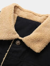 Marcel - Black Teddy-Lined Jacket