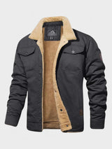 Marcel - Black Teddy-Lined Jacket