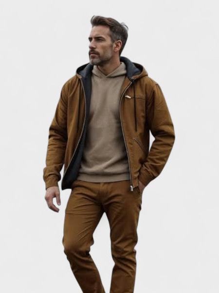 Peter - Hooded Zip-Up Jacket