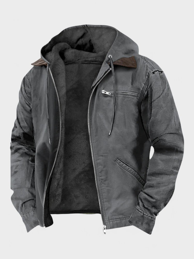 Peter - Hooded Zip-Up Jacket