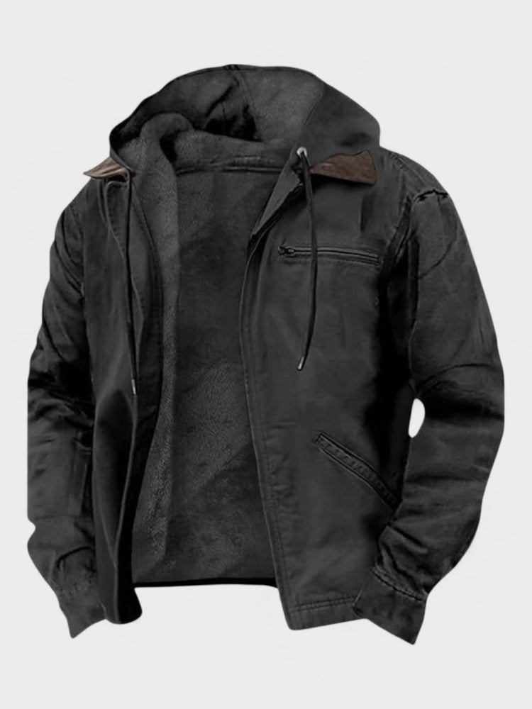Peter - Hooded Zip-Up Jacket