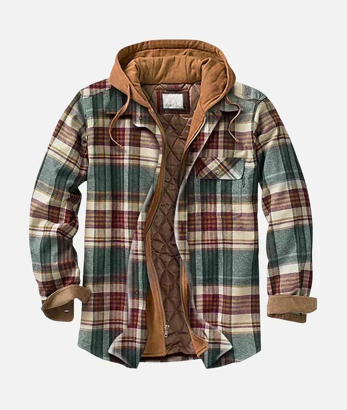 Rory - Patchwork Plaid Jacket
