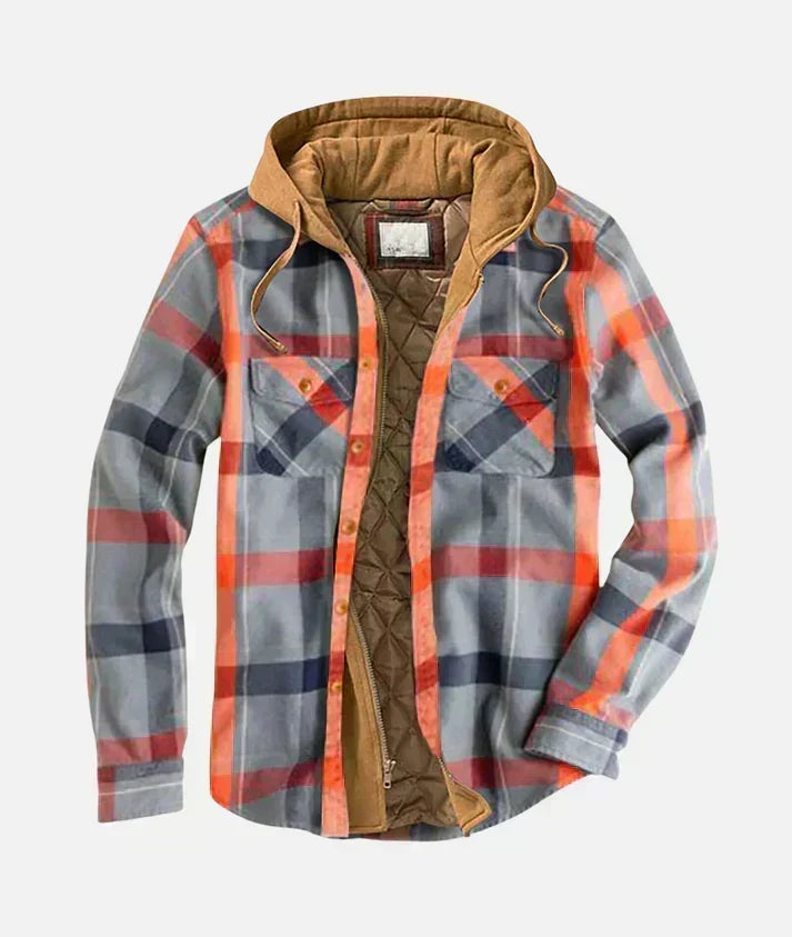 Rory - Patchwork Plaid Jacket