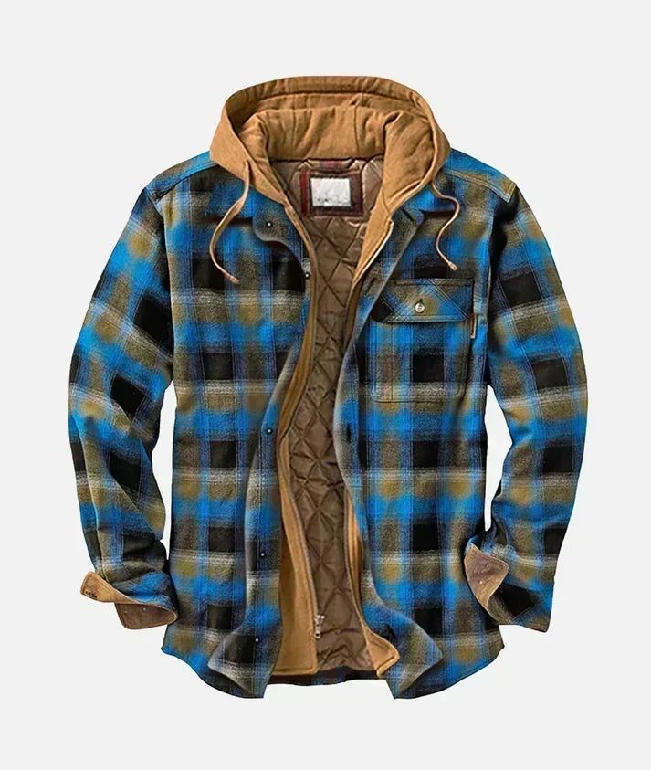 Rory - Patchwork Plaid Jacket