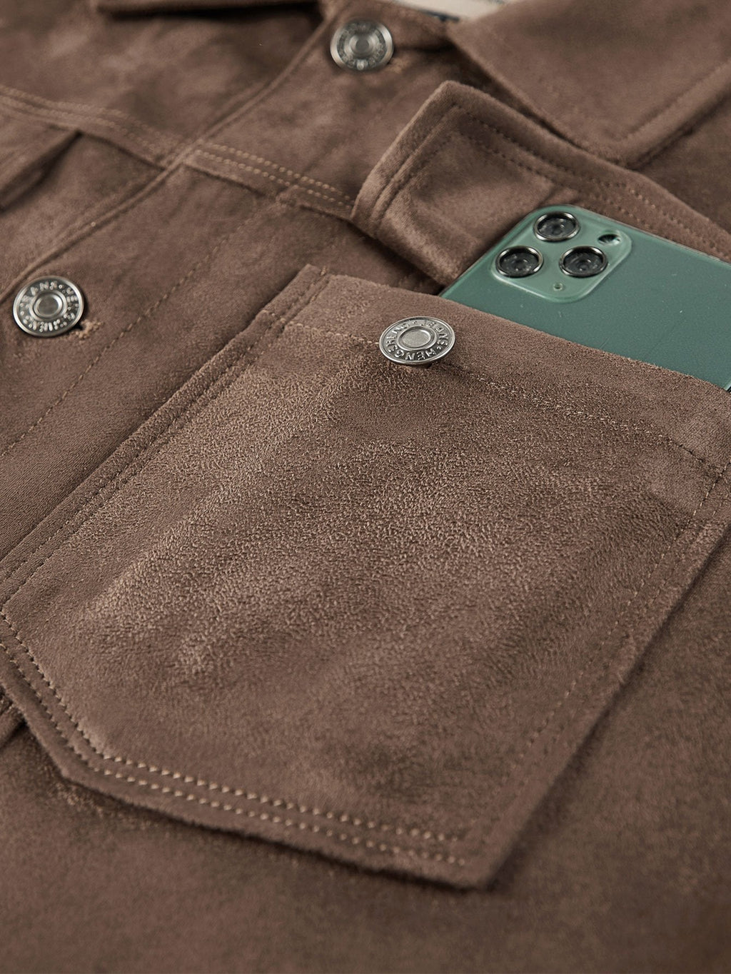 Quentin - Faux Suede Jacket