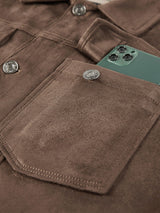 Quentin - Faux Suede Jacket
