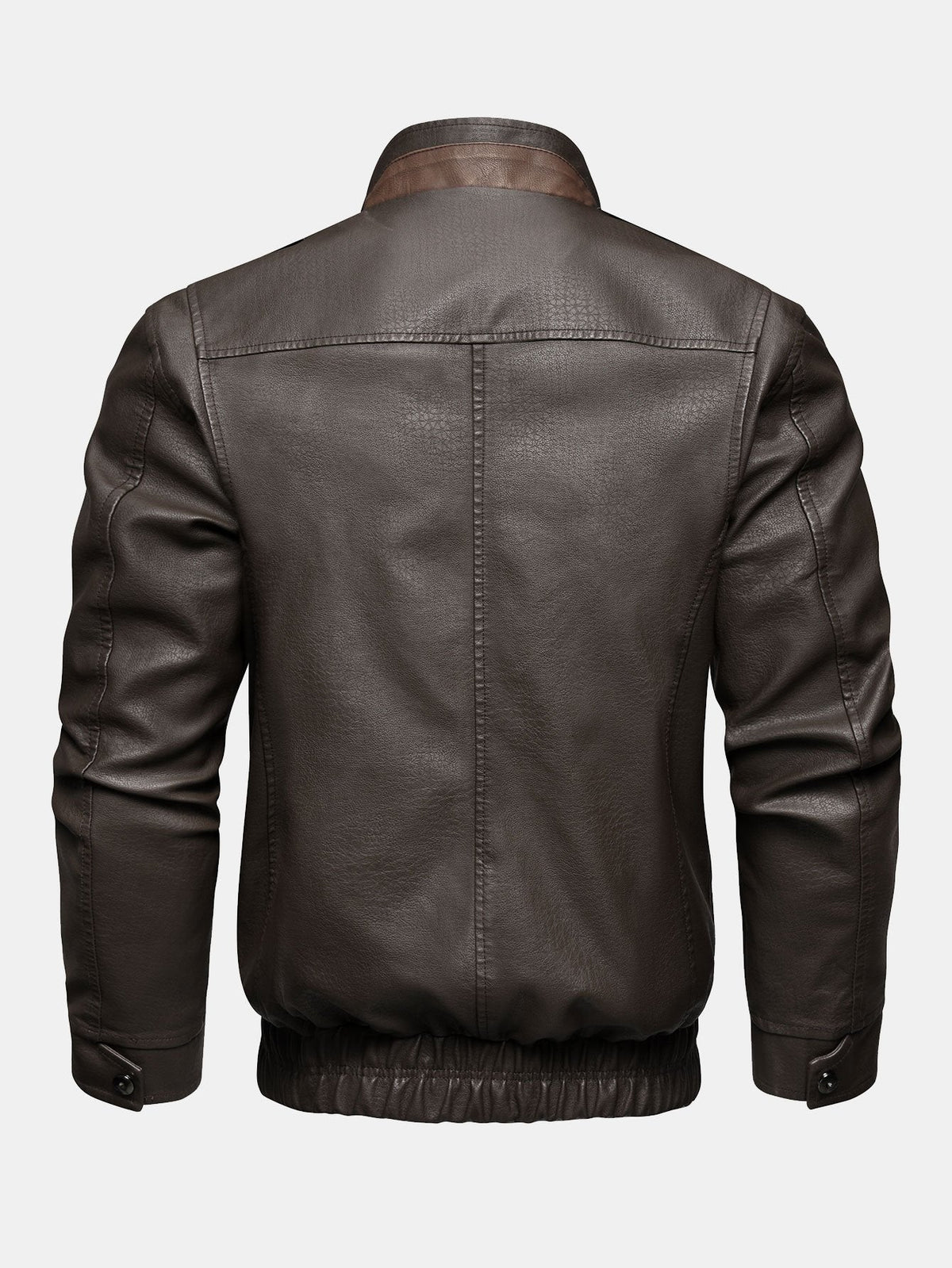 Rejean - PU Faux Leather Jacket