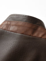 Rejean - PU Faux Leather Jacket