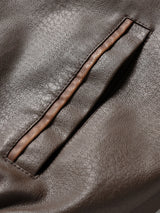 Rejean - PU Faux Leather Jacket