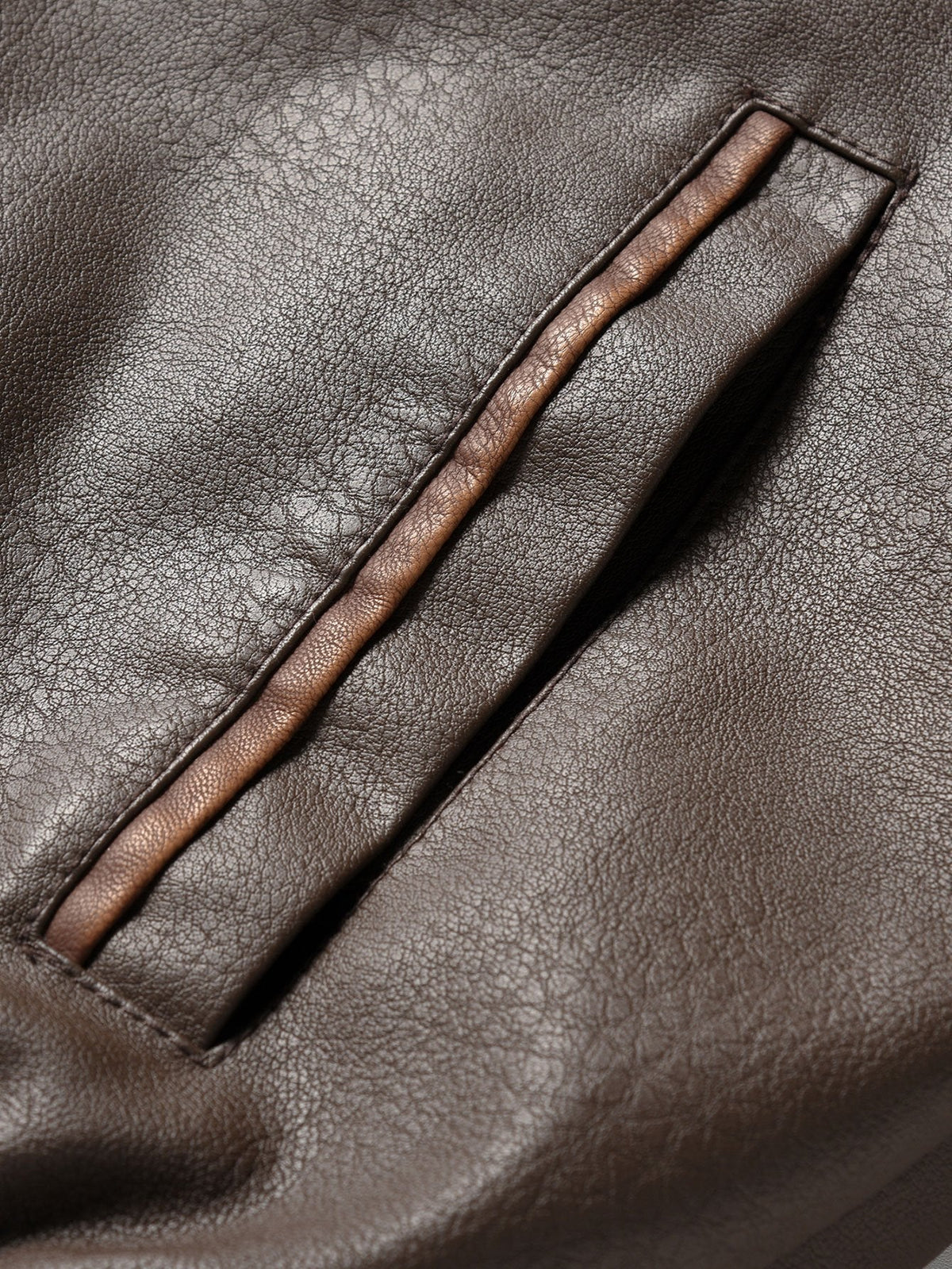 Rejean - PU Faux Leather Jacket