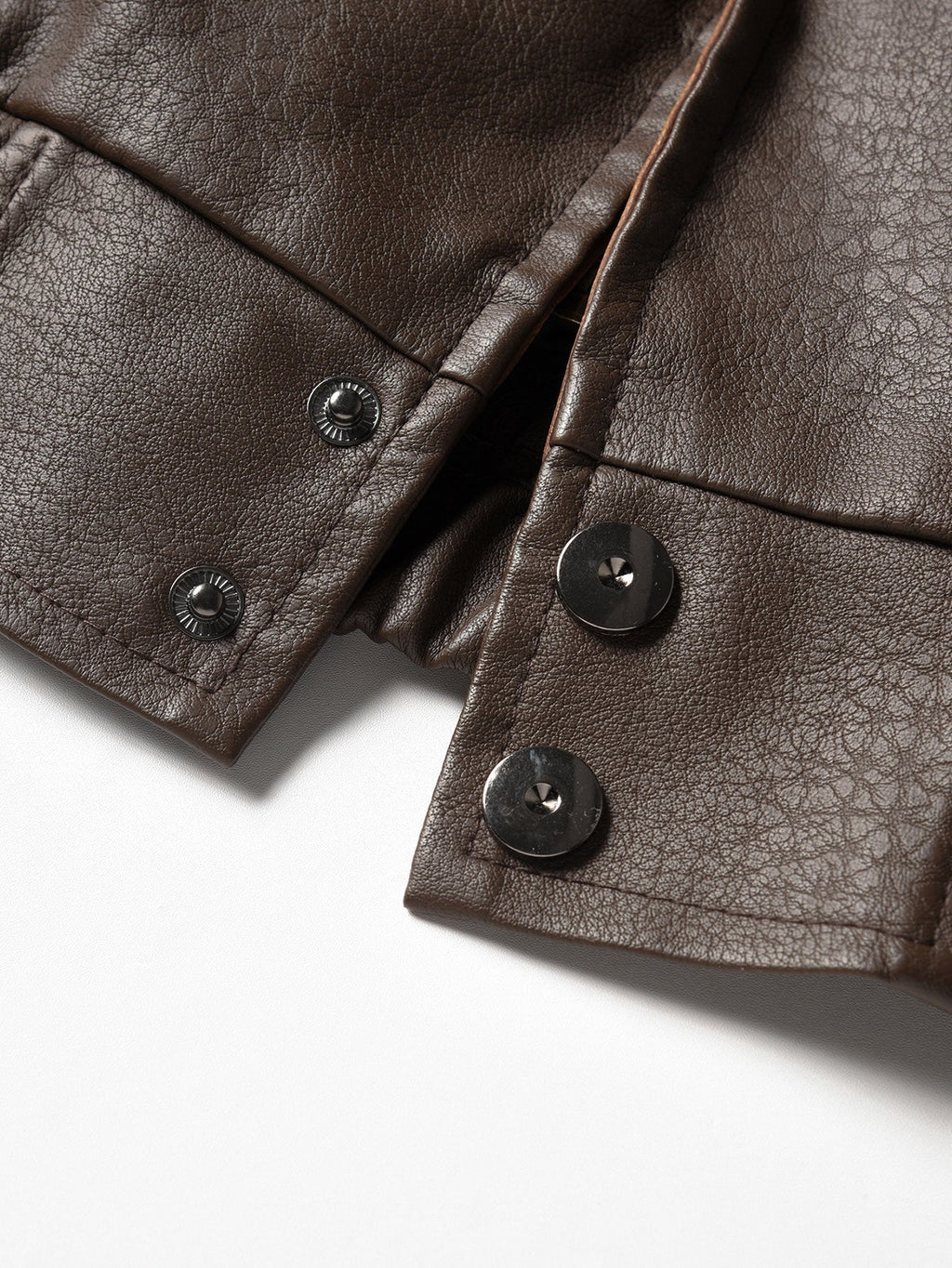 Rejean - PU Faux Leather Jacket