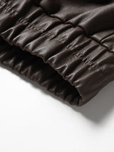 Rejean - PU Faux Leather Jacket