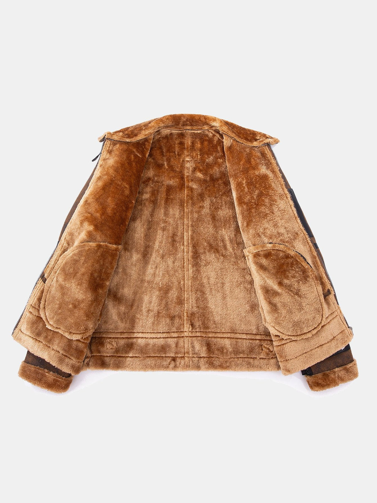 Yannick - Suede Jacket with Faux Fur Lining