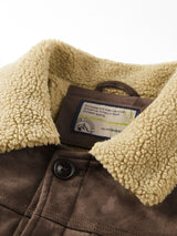 Brooks - Teddy Lined Faux Suede Jacket
