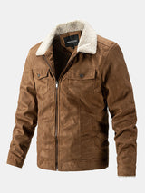 Crosby - Faux Suede Jacket with Teddy Lining