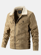 Crosby - Faux Suede Jacket with Teddy Lining