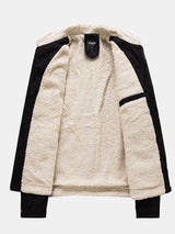 Crosby - Faux Suede Jacket with Teddy Lining