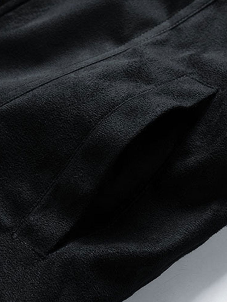 Crosby - Faux Suede Jacket with Teddy Lining