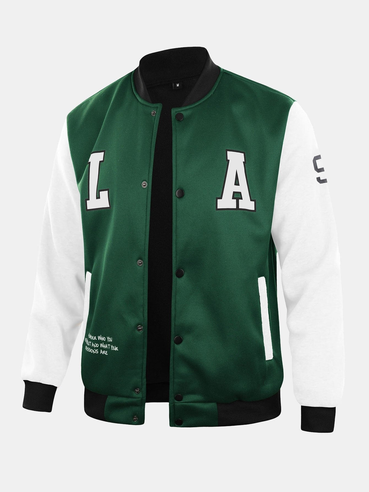 Dalton - Baseball Jacket with LA Print