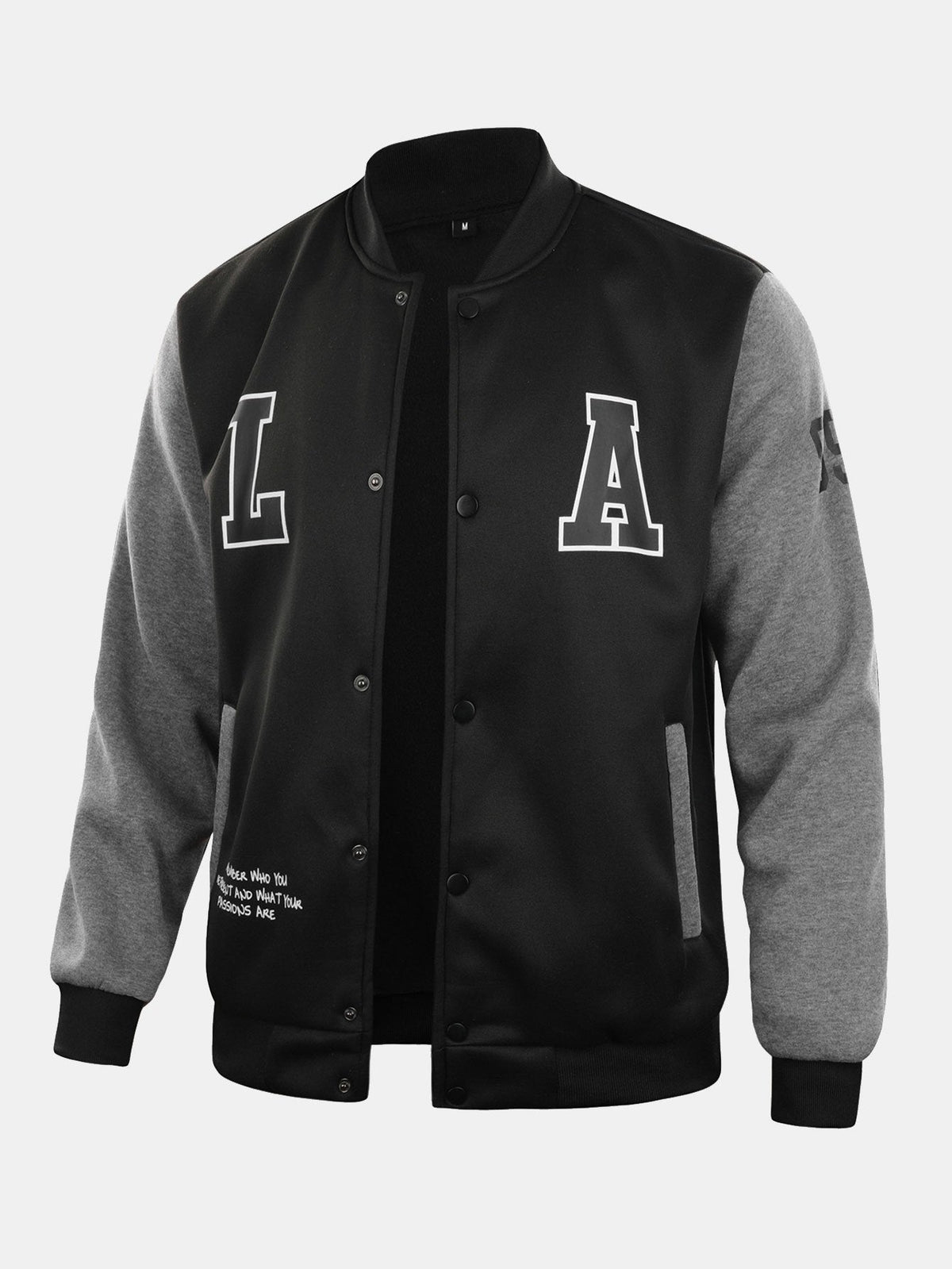 Dalton - Baseball Jacket with LA Print