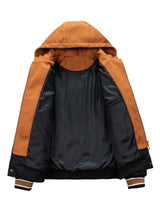 Gavin - 2-in-1 Padded Baseball Jacket with Hood