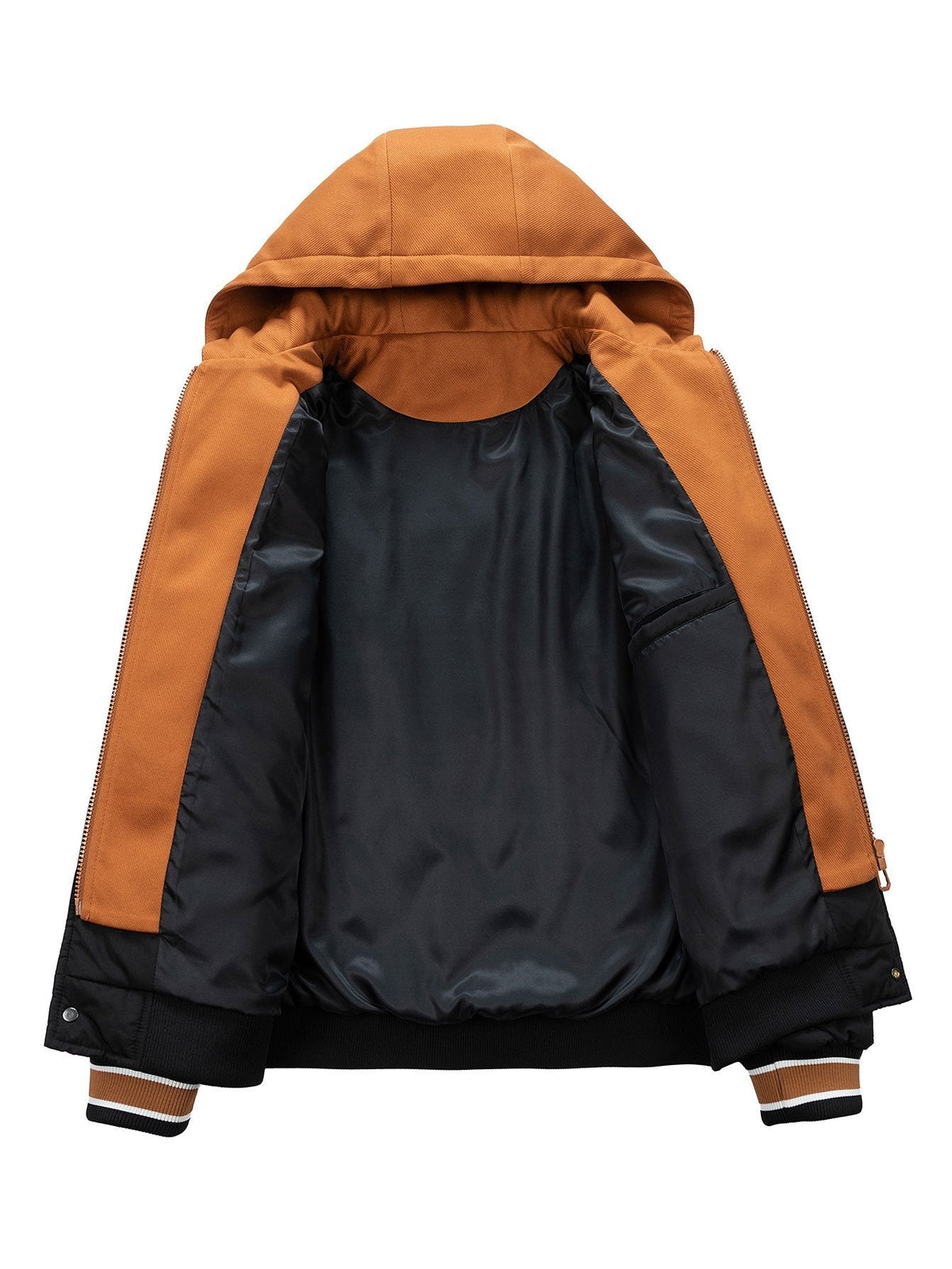 Gavin - 2-in-1 Padded Baseball Jacket with Hood