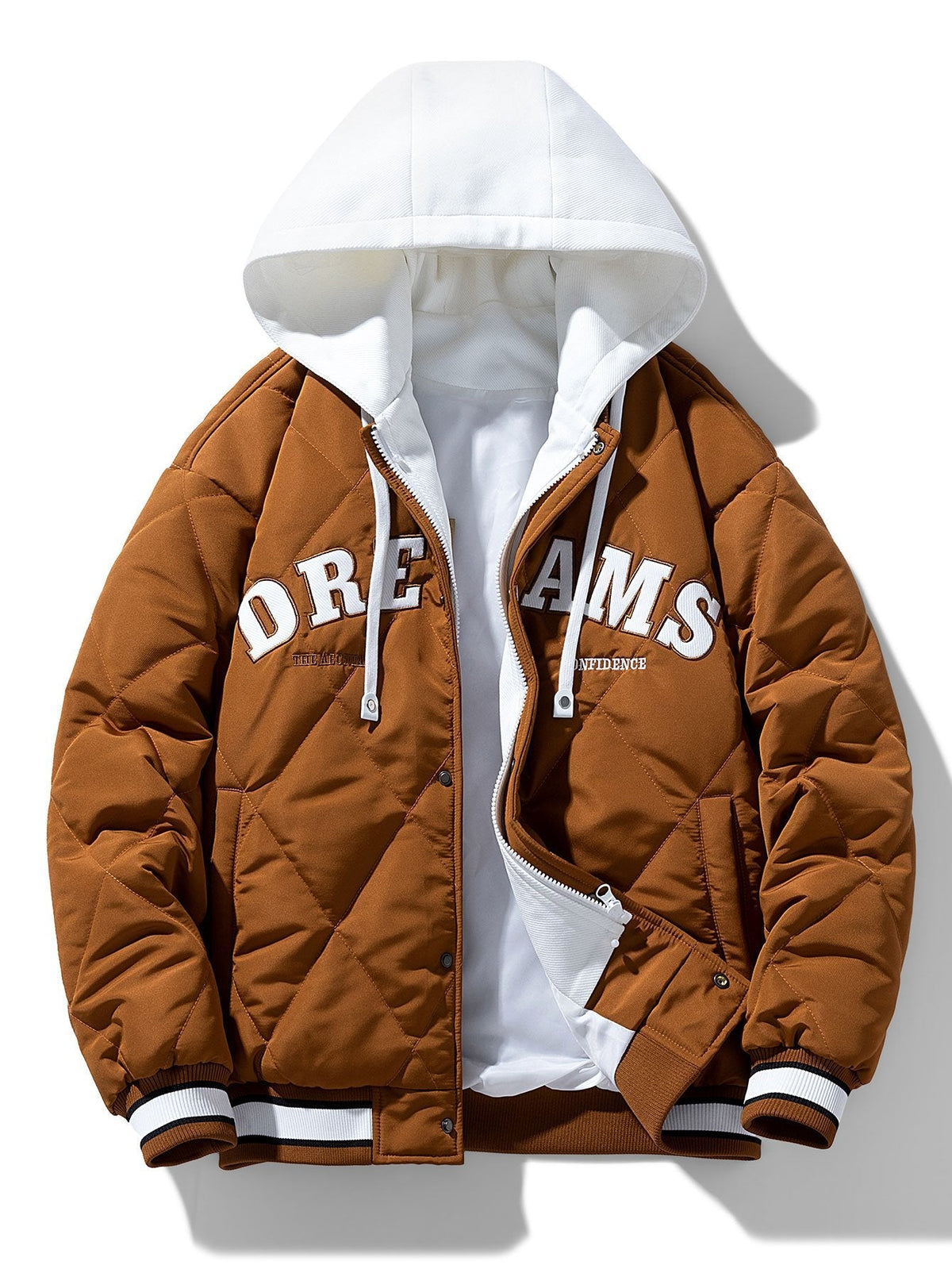 Gavin - 2-in-1 Padded Baseball Jacket with Hood