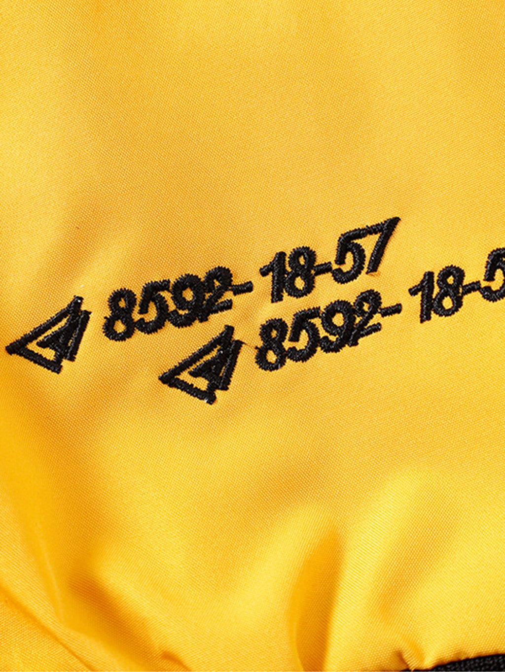 Jensen - Stand Collar Baseball Jacket with Contrast Embroidery
