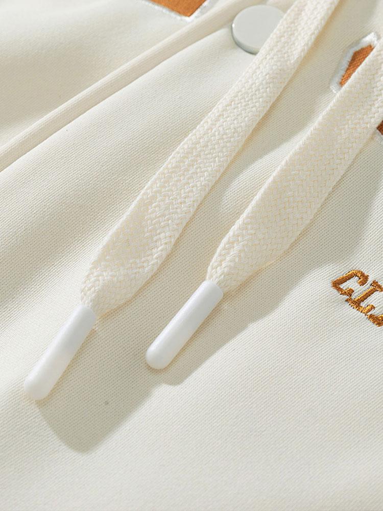 Maddox - Corduroy Baseball Jacket with Hood