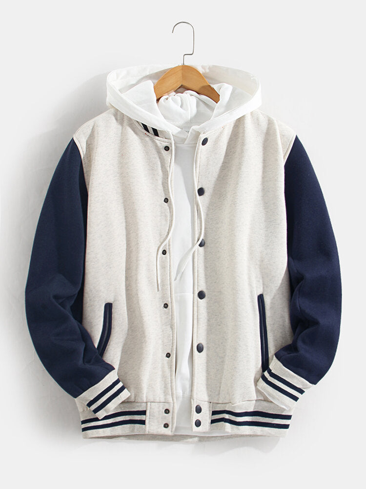 Nixon - Baseball Jacket with Contrast Trims